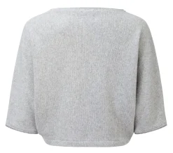 Damen-Cropped-Pullover