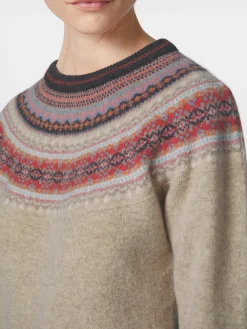 Damen-Cropped-Pullover