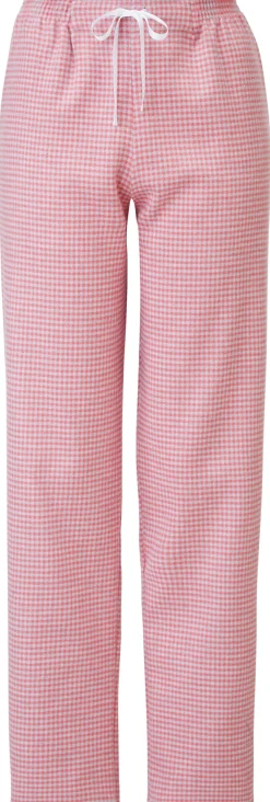 Damen-Flanellpyjama kariert