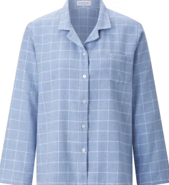 Damen-Flanellpyjama kariert