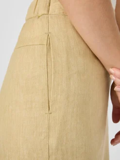 Damenhose Leinen-Baumwolle