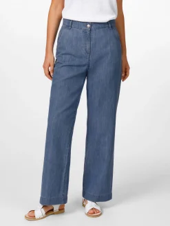 Damenhose weites Bein