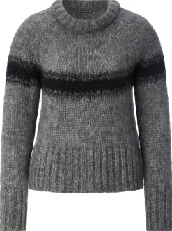 Damen-Jacquardpullover