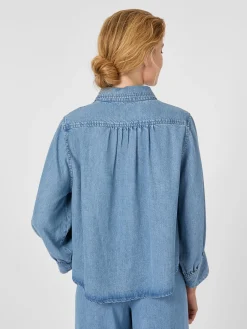 Damen-Jeansbluse TENCEL™