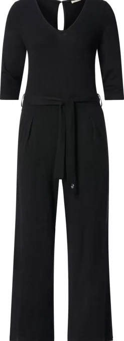 Damen-Jumpsuit Piqué