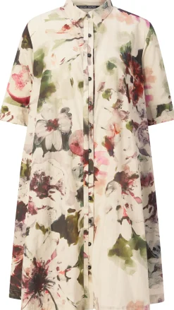 Damenkleid geknöpft