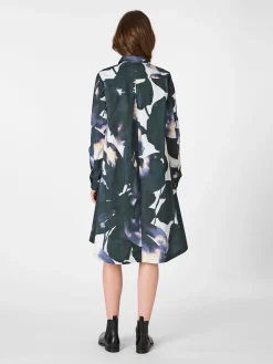 Damenkleid geknöpft, Multicolor