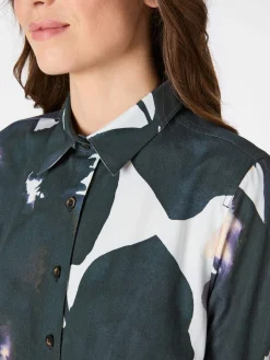 Damenkleid geknöpft, Multicolor