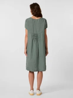 Damenkleid Hanf Kurzarm