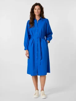 Damenkleid mit Kräuseln