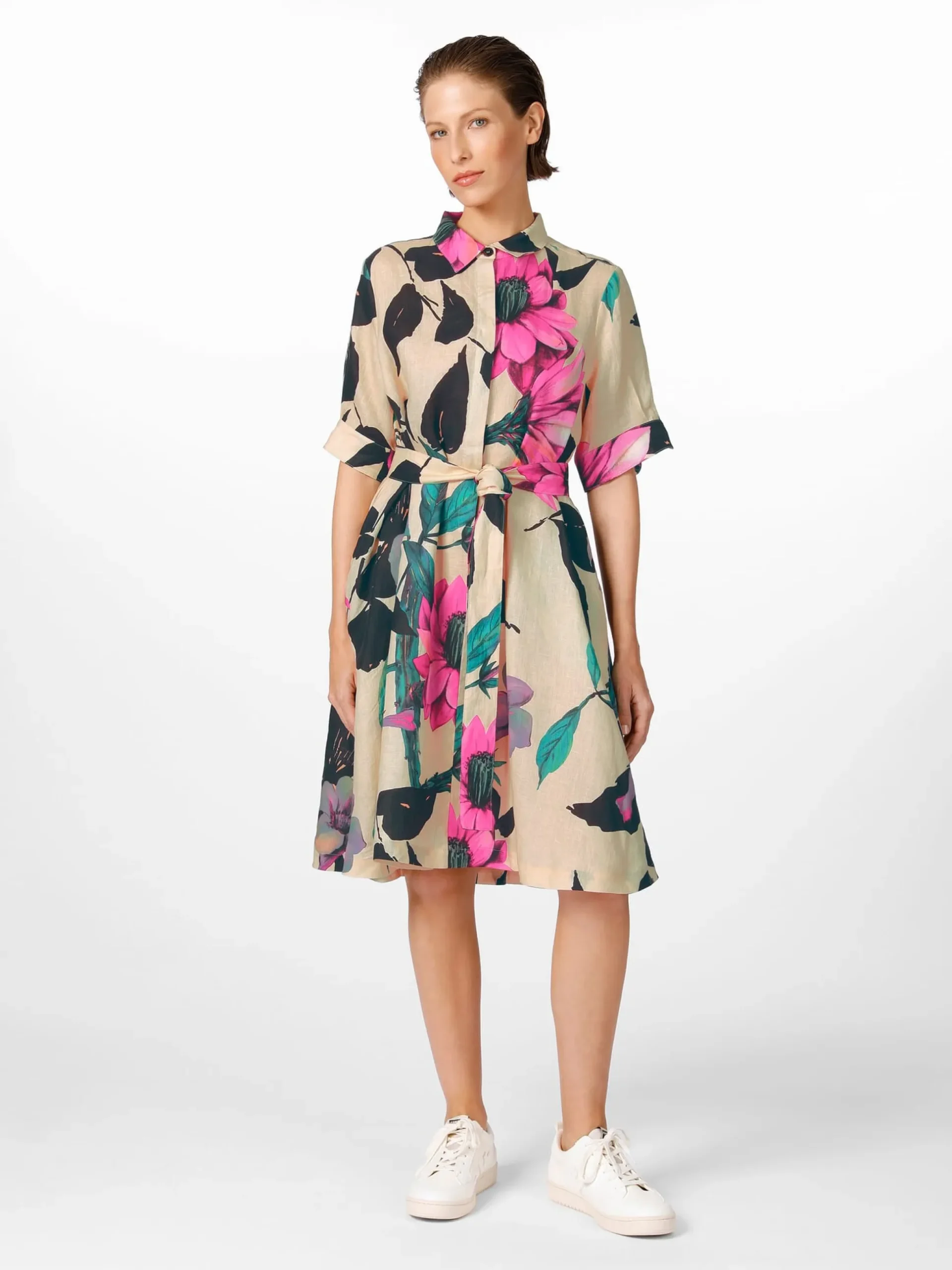 Damenkleid Tellerrock