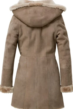 Damen-Lammfellmantel