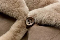 Damen-Lammfellmantel