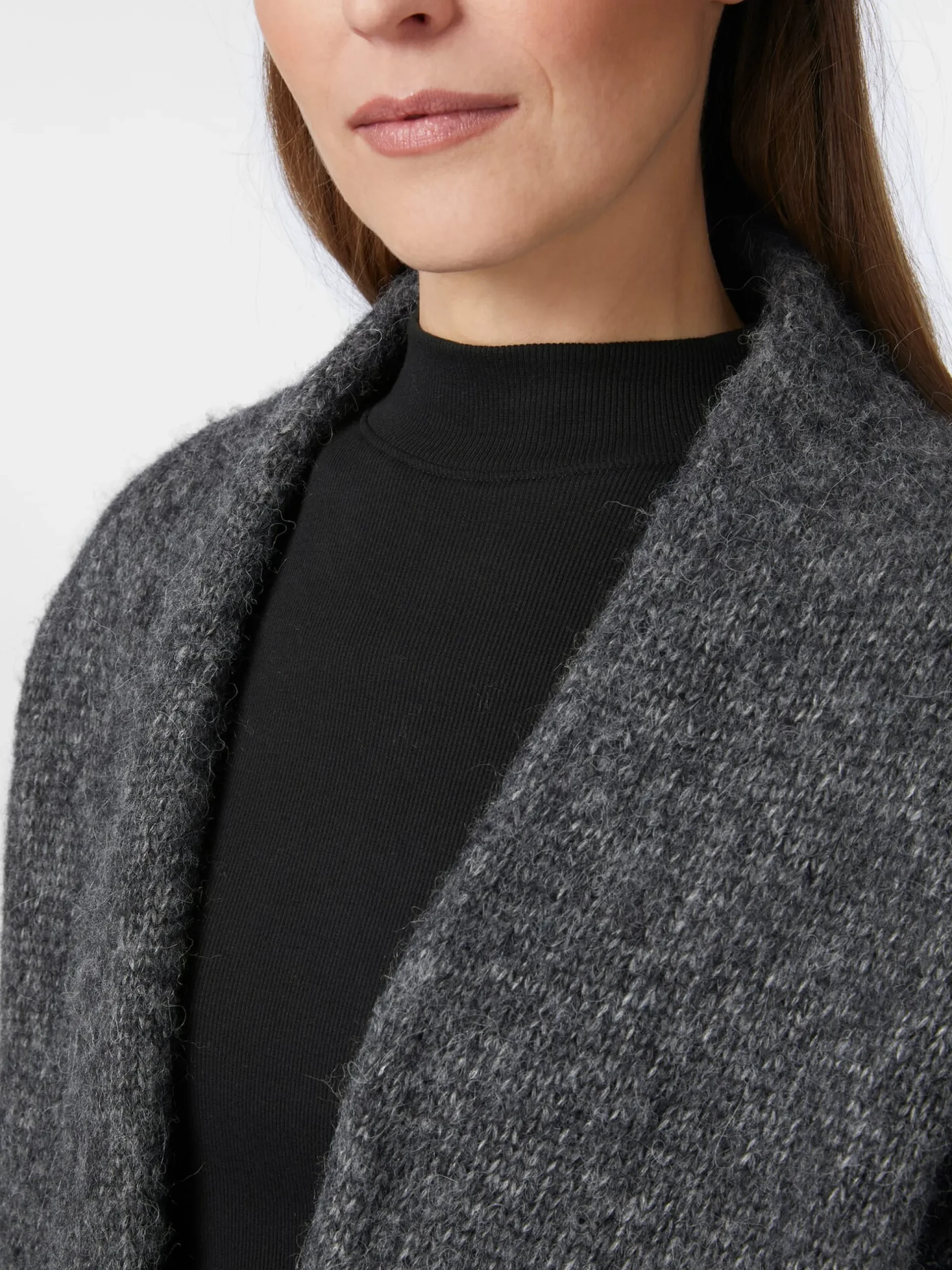 Damen-Langstrickjacke