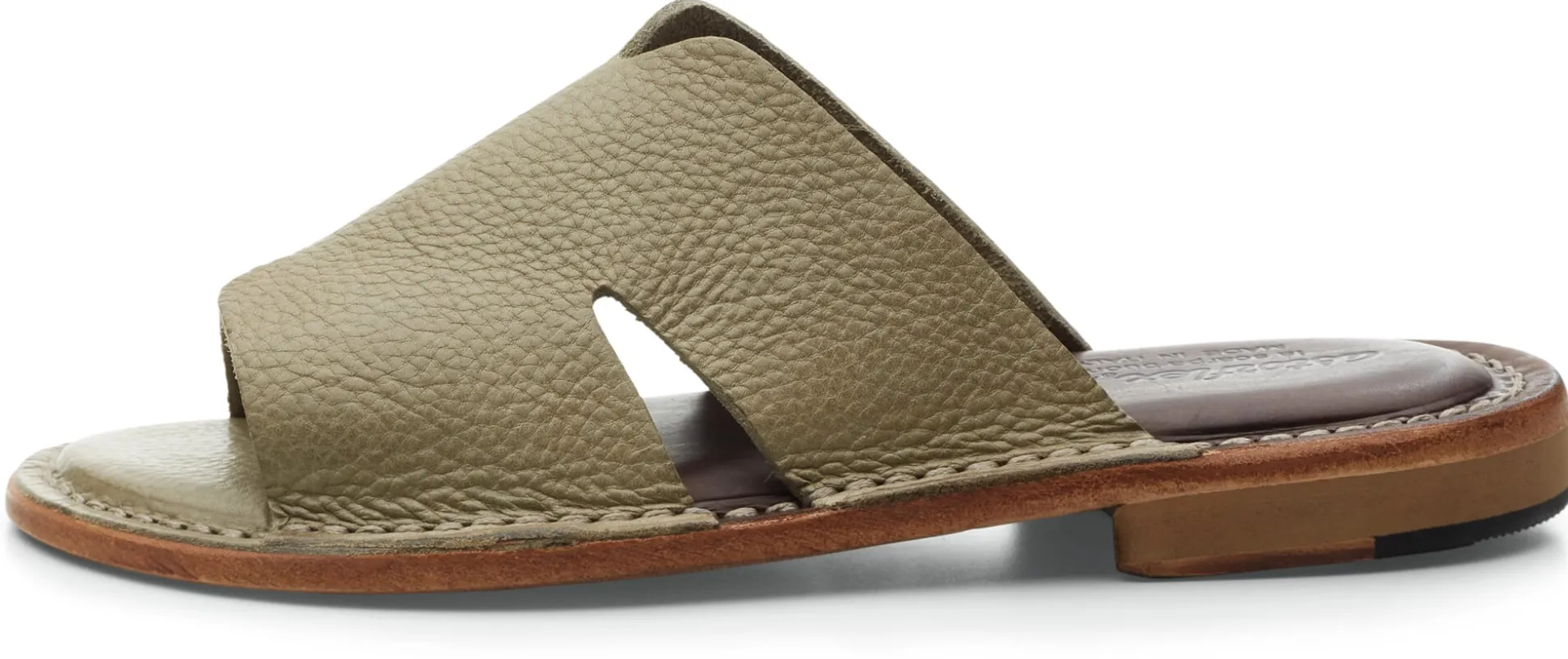 Damen-Lederpantolette