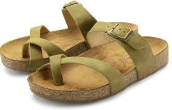 Damen-Lederpantolette