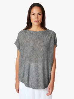 Damen-Leinenpullunder