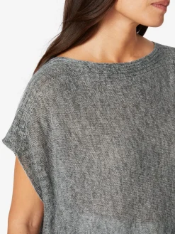 Damen-Leinenpullunder