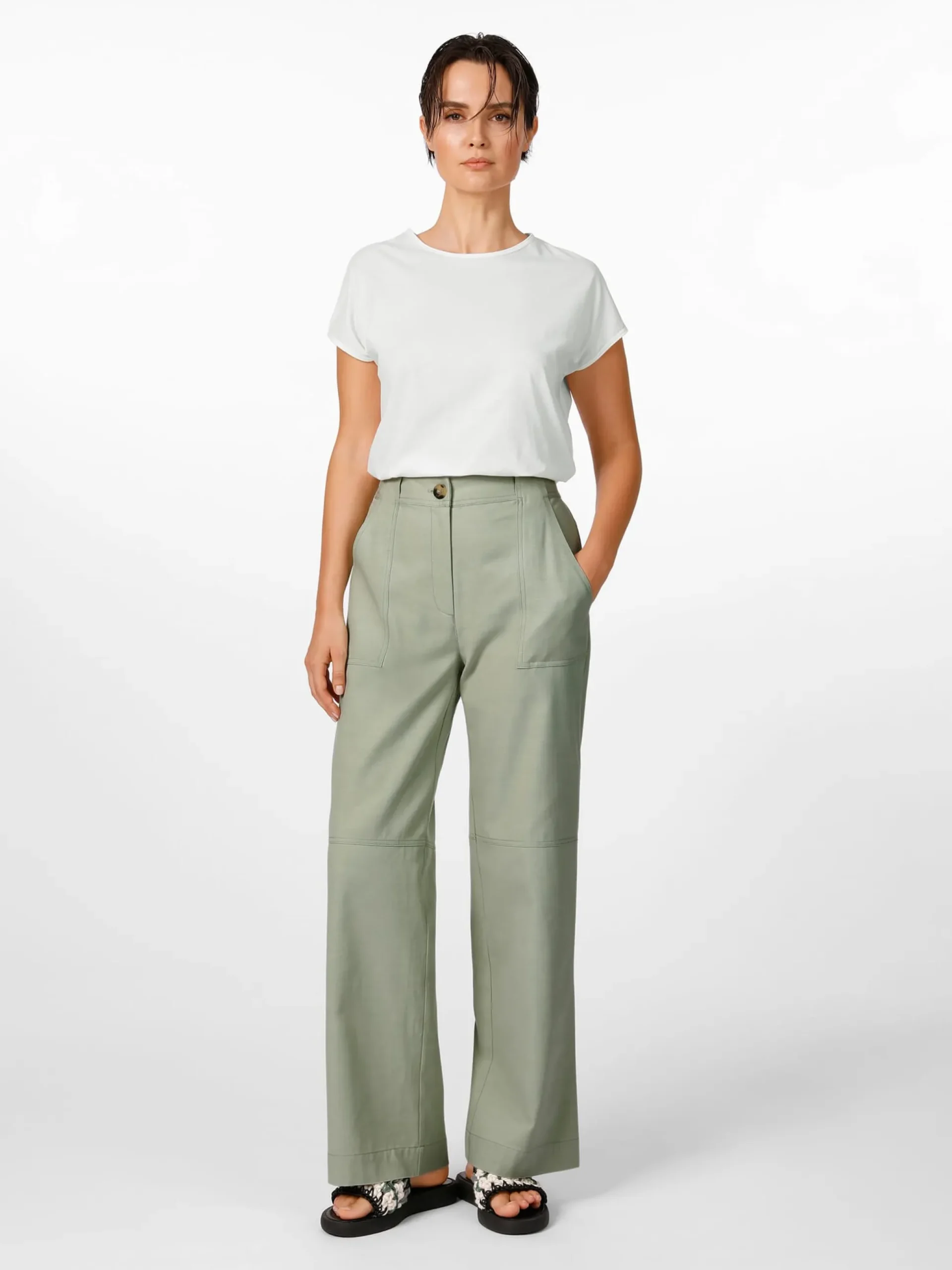 Damen-Marlenehose