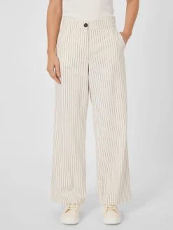 Damen-Marlenehose Nadelstreifen