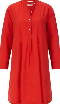 Damen-Midikleid Knopfleiste