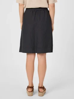 Damen-Midirock Baumwolle