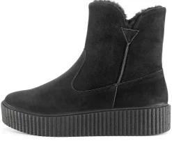 Damen-Nubukboot gefüttert