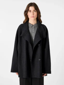 Damen-Outdoorjacke Wolle