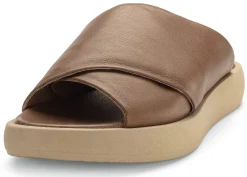 Damenpantolette Rindleder