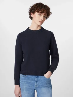 Damenpullover mit Knopfleiste