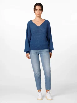 Damenpullover V-Ausschnitt