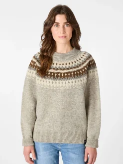 Damen-Rundhalspullover