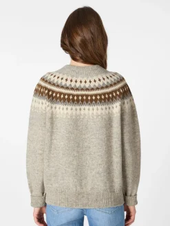 Damen-Rundhalspullover