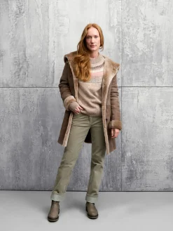 Damen-Rundhalspullover