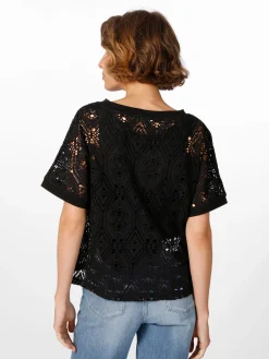 Damenshirt Lochmuster