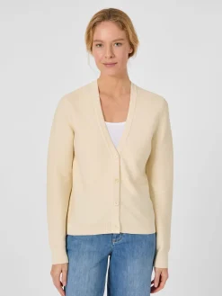 Damen-Strickcardigan Baumwolle