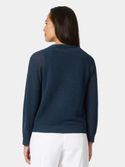 Damen-Strickjacke geknöpft