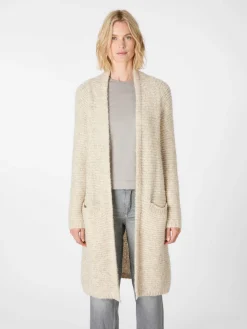 Damen-Strickjacke lang