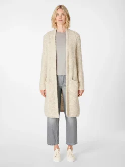 Damen-Strickjacke lang