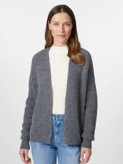 Damen-Strickjacke Rippe