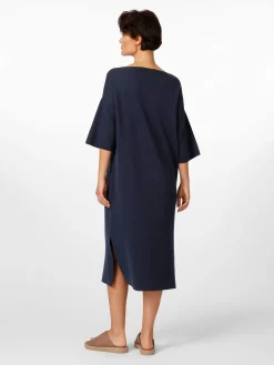 Damen-Strickkleid V-Ausschnitt