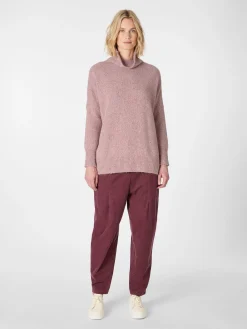 Damen-Strickpullover gesprenkelt