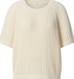 Damen-Strickshirt Bouclé