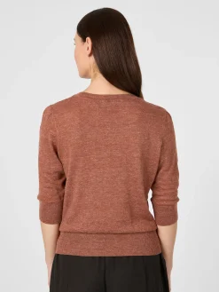 Damen-Strickshirt Dreiviertelarm