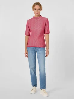 Damen-Strickshirt Halbarm