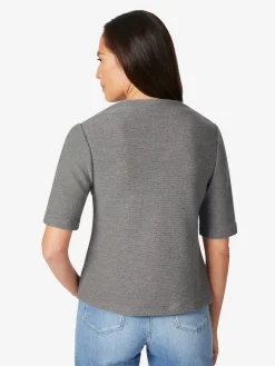 Damen-Strickshirt Halbarm