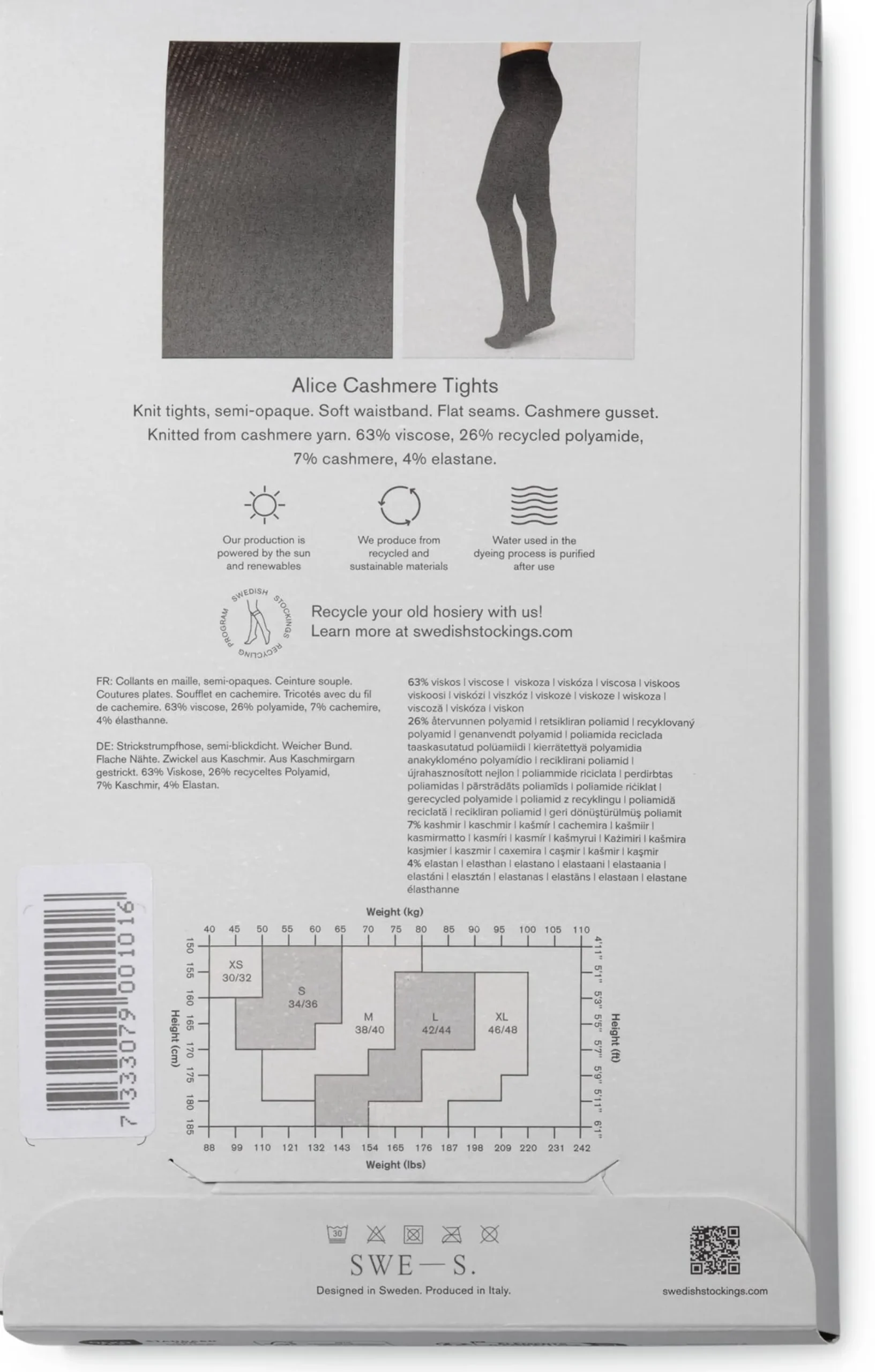Damen-Strumpfhose wärmend