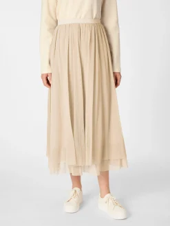 Damen-Tüllrock lang