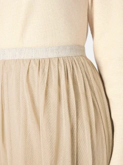 Damen-Tüllrock lang