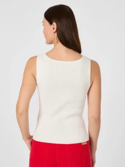 Damentop Rippenstrick